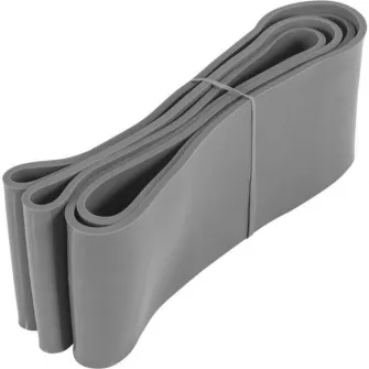 Banda elastica de rezistenta, Gorilla Sports, 101 mm, Gri