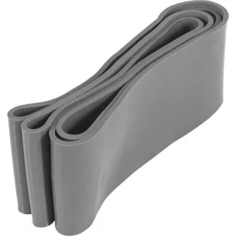 Banda elastica de rezistenta, Gorilla Sports, 101 mm, Gri