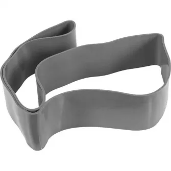 Banda elastica de rezistenta, Gorilla Sports, 101 mm, Gri