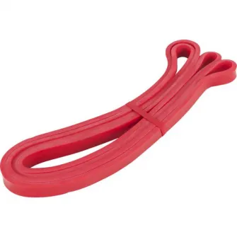 Banda elastica de rezistenta, Gorilla Sports, 13 mm, Rosu