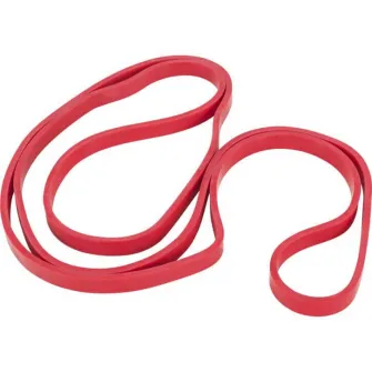 Banda elastica de rezistenta, Gorilla Sports, 13 mm, Rosu