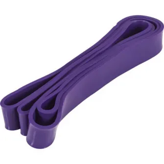 Banda elastica de rezistenta, Gorilla Sports, 32 mm, Violet