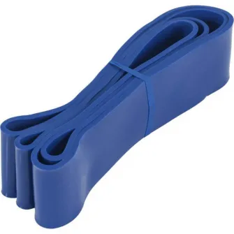 Banda elastica de rezistenta, Gorilla Sports, 64 mm, Albastru Inchis