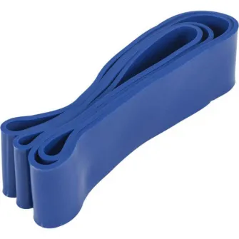 Banda elastica de rezistenta, Gorilla Sports, 64 mm, Albastru Inchis