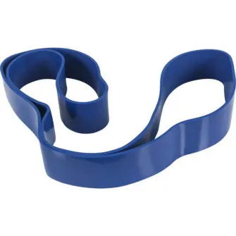 Banda elastica de rezistenta, Gorilla Sports, 64 mm, Albastru Inchis