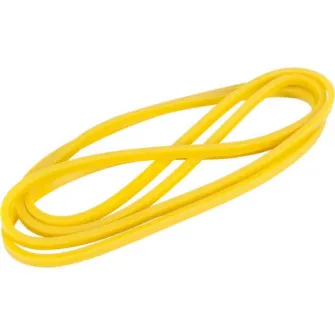 Banda elastica de rezistenta, Gorilla Sports, 6,4 mm, Galben