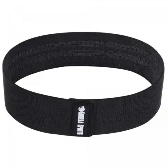 Banda elastica pentru coapse, Gorilla Sports, negru, L - 85 cm