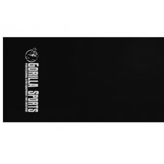 Banda fitness elastica, Gorilla Sports, 120 cm, Latex, Negru