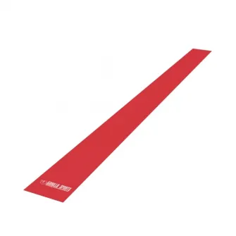 Banda fitness elastica, Gorilla Sports, 120 cm, Latex, Rosu