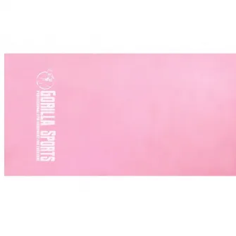 Banda fitness elastica, Gorilla Sports, 120 cm, Latex, Roz