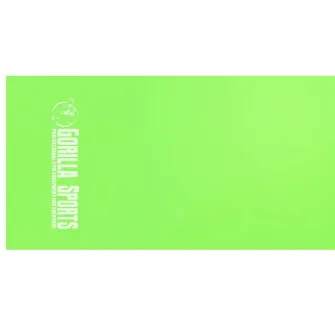 Banda fitness elastica, Gorilla Sports, 200 cm, Latex, Verde