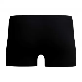 Boxeri inot barbati Speedo Medley Logo Aquashort negru – rezistenti la clor, EnduraFlex, marimea 30