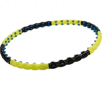 Cerc fitness pentru antrenament gimnastica si slabit, Hula Hoop, ? 110 cm, 80 magneti