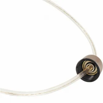 Coarda de sarit Speed Rope, Gorilla Sports, Gri/Auriu, 300 cm