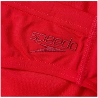 Costum de baie barbati Speedo Eco Endurance+, tip slip, rosu, 34