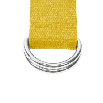 Curea de yoga, Gorilla Sports, galbena, 260 x 3,8 cm