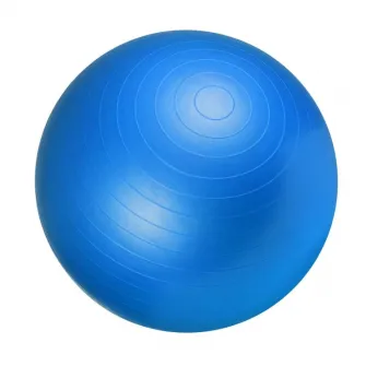 Minge fitness/yoga/pilates, Gorilla Sports, 55 cm, cu pompa, Albastru