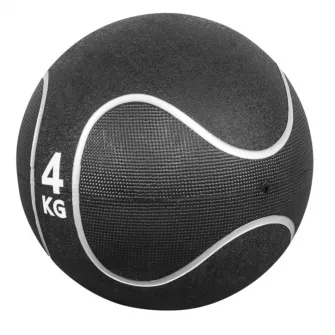 Minge medicinala, 4kg, negru, Gorilla Sports