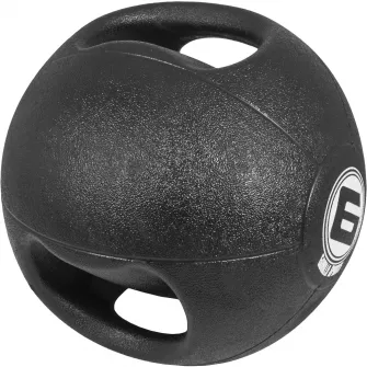 Minge medicinala, cu maner, 6 kg, Gorilla Sports