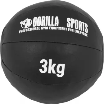 Minge medicinala din imitatie de piele, Gorilla Sports, 3 Kg