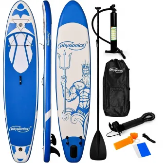 Placa de surf, Physionics, Sup gobflabila, 305x76x12cm, albastra