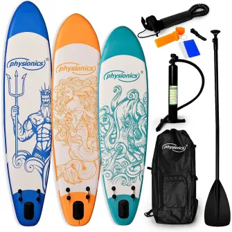 Placa de surf, Physionics, Sup gobflabila, 305x76x12cm, albastra