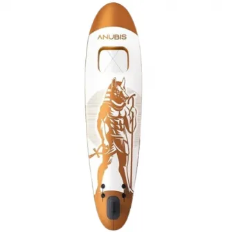Placa gonflabila Paddle Board Physionics, ?305 x 76 x 12 cm, auriu roz Anubis