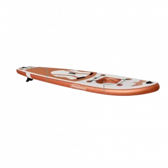 Placa gonflabila Paddle Board Physionics, ?305 x 76 x 12 cm, auriu roz Anubis