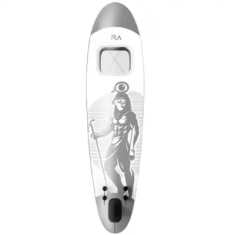 Placa gonflabila Paddle Board Physionics, ?305 x 76 x 12 cm, gri
