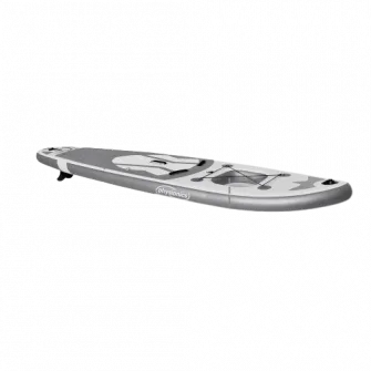 Placa gonflabila Paddle Board Physionics, ?305 x 76 x 12 cm, gri