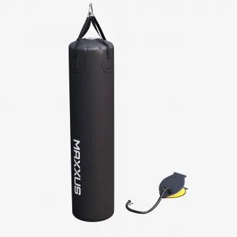 Sac de box 150 cm cu umplere reglabila, negru, Maxxus