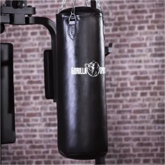 Sac de box, Gorilla Sports, negru, 27kg