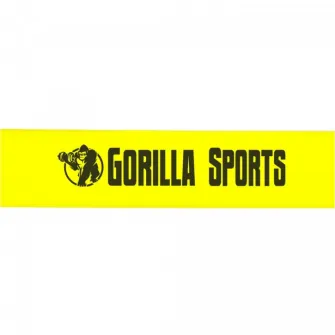 Set de 3 obstacole, Gorilla Sports, Galben de 50 cm