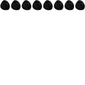 Set de 8 capacele pentru bara de siguranta a mesei de fotbal, 13mm, TUNIRO