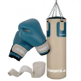 Set sac de box, ScSPORTS, pentru adulti, 25 kg