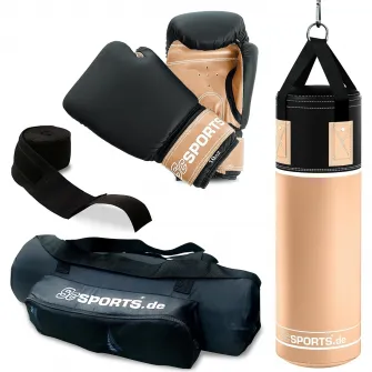 Set sac de box, cu manusi de box, cu bandaje, ScSPORTS
