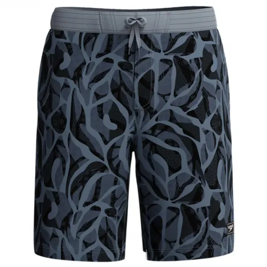 Sort inot barbati Speedo Bondi Printed 20 negru– uscare rapida, 4-way stretch, marimea M