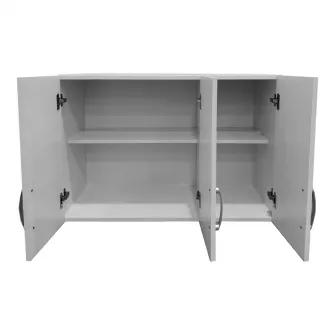 Dulap suspendat cu 2 usi Lego Alb 90x41.5x60 cm
