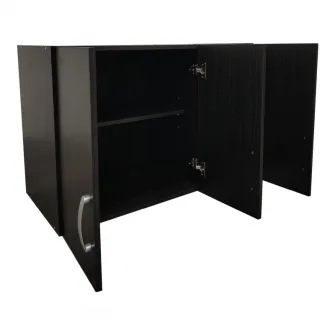 Dulap suspendat cu 2 usi Lego Maro inchis 90x41.5x60 cm