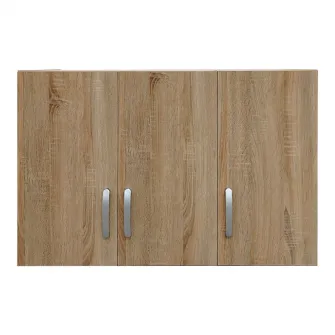 Dulap suspendat cu 3 usi Lego Bej 90x41.5x60 cm