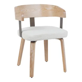 Scaun, Anesy, Crem, 53.5x51x72 cm