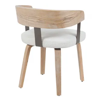 Scaun, Anesy, Crem, 53.5x51x72 cm