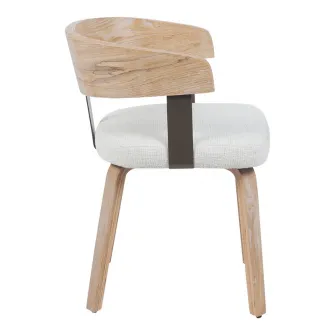 Scaun, Anesy, Crem, 53.5x51x72 cm