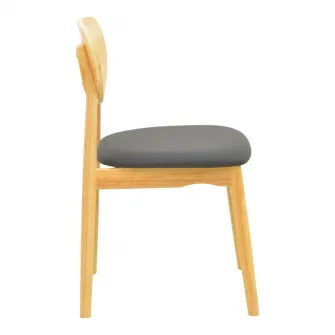 Scaun Cardith Antracit 48x51x78 cm