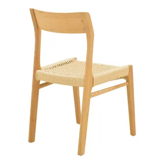 Scaun, Karlinda, Natural, 47.5x55x81 cm