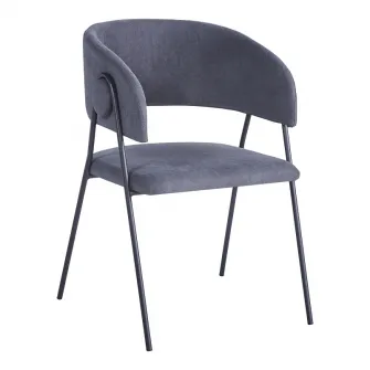 Scaun, Rachele I, Antracit, 52x65x79 cm