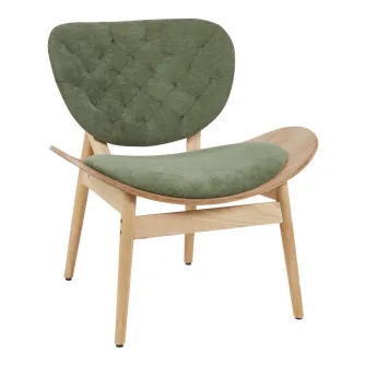Scaun, Udalle, Verde masliniu, 77x70x81 cm