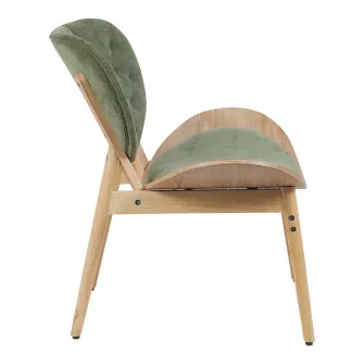 Scaun, Udalle, Verde masliniu, 77x70x81 cm