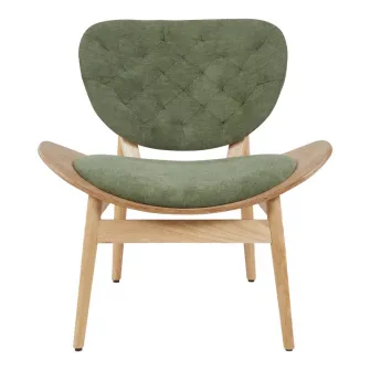 Scaun, Udalle, Verde masliniu, 77x70x81 cm