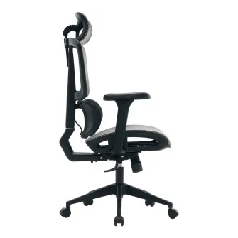 Scaun de birou, ErgoFlow, Negru, 73x64x135 cm
